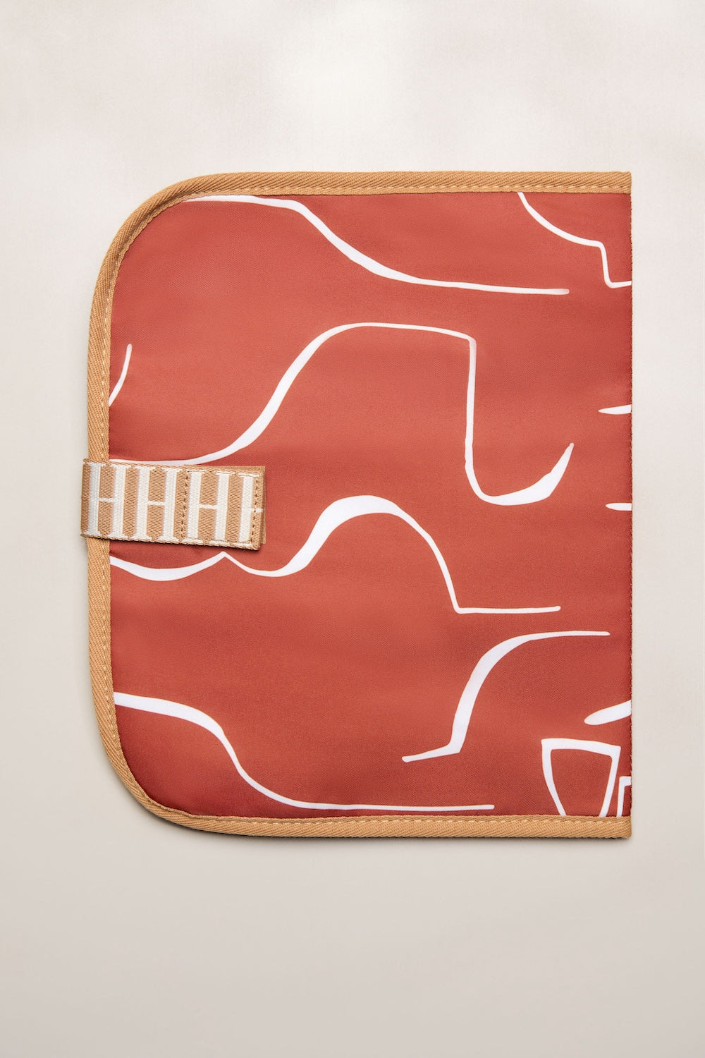 Tan Cognac change mat
