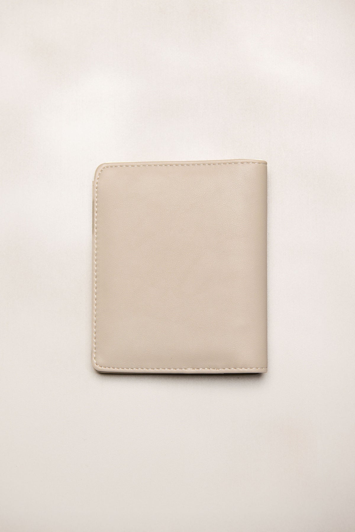 Taupe Heiych passport wallet with card slots